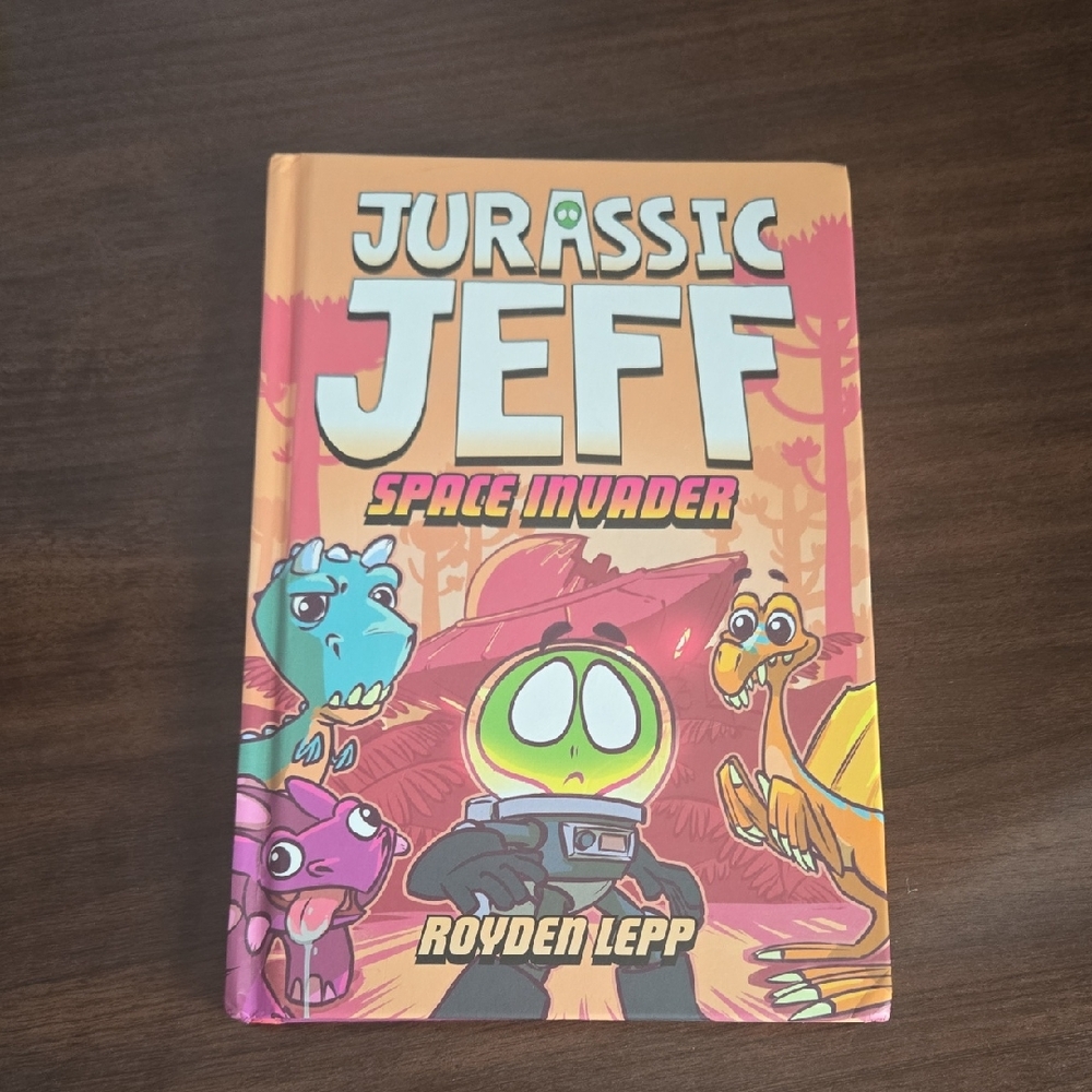 Jurassic Jeff Space Invader Book